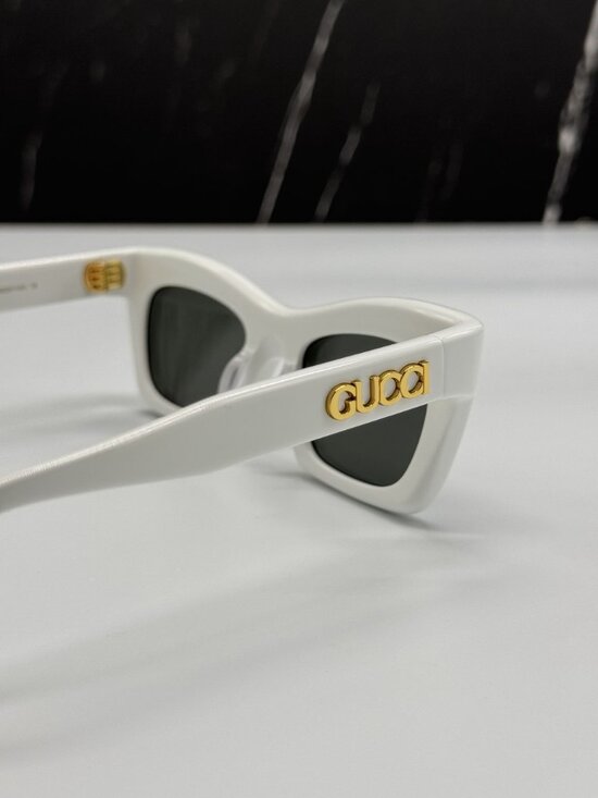 NEW GUCCI GG1773S 002 SUNGLASSES WHITE WOMEN EYEWEAR main image 6
